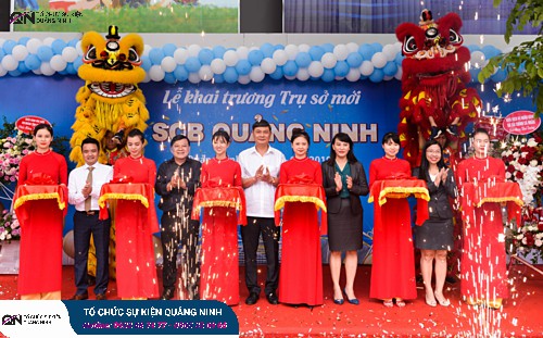 Tổ chức lễ khai trương giá rẻ tại Quảng Ninh